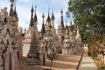 The pagoda area of Kakku