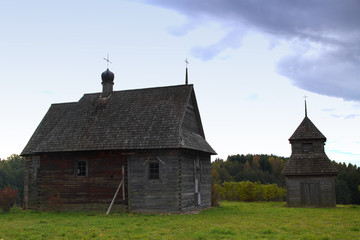 old orthodox church in the center of Europe