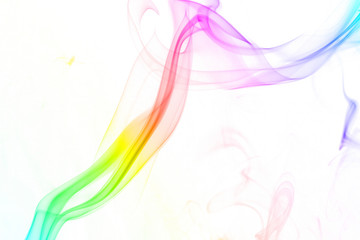 Colorful smoke