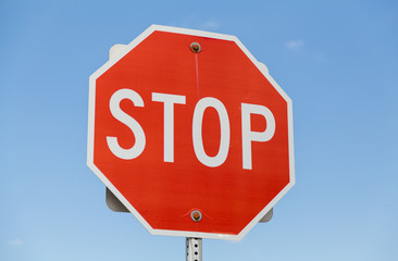 Stop Road Sign