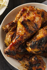Homemade Grilled Barbecue Chicken