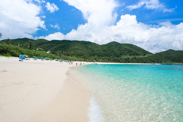 沖縄の海・阿波連ビーチ