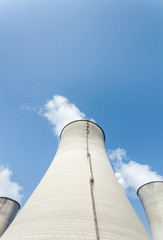 Cooling tower in power plant