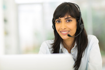 indian call center representative