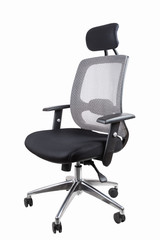 black office swivel chair
