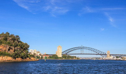 Naklejka premium Sydney Harbour Bridge in Sydney Australia