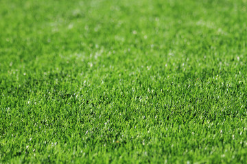 detail of plastic soccer grass