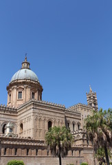 Fototapeta na wymiar Palermo cathedral