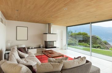 living room, interior