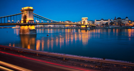 Budapest at night