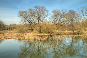 Spring in Europe. HDR photo