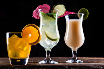 Mojito on black