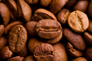 Coffee Beans Close Up