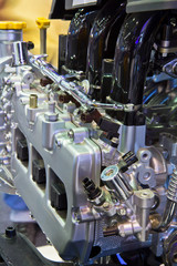 New engine of a modern car