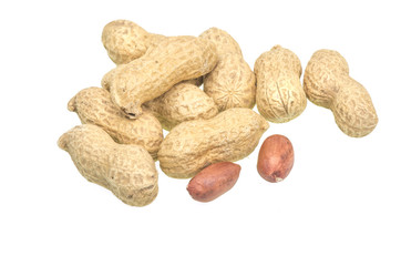 Group of peanuts