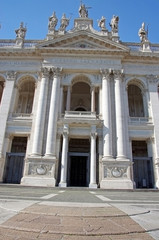 Fototapeta na wymiar Saint John Lateran in Rome
