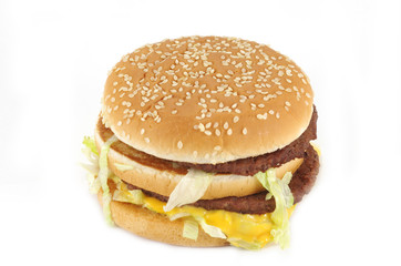 Double cheeseburger