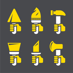 Vector icons repair