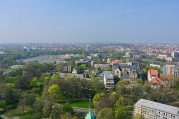 Fototapeta na wymiar Hannover Panorama