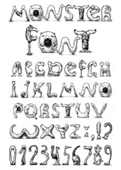 Monster font