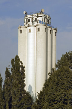 Historisches Getreidesilo in Niddatal-Assenheim