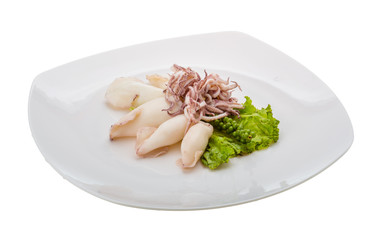 Boiled squid