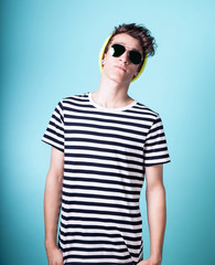 Fototapeta premium Young handsome man