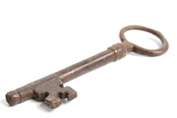 Old Metallic Key