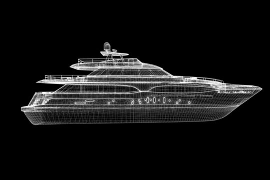 luxury motor yacht