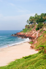 Cliffs at Varkala beach