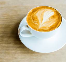Latte coffee