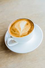 Latte coffee