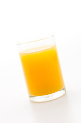Orange juice glass