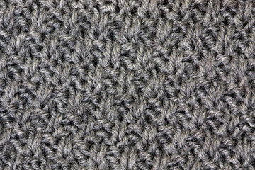 gray knitting