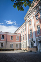 Fototapeta na wymiar university in Tartu, Estonia
