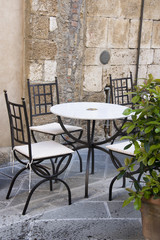 Outdoor cafe i