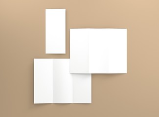 Broschüre Cover gefaltet offen