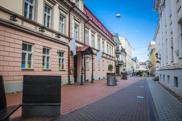 Amazing city centre of academic city Tartu, Estonia