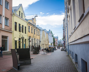 Obraz premium Amazing city centre of academic city Tartu, Estonia