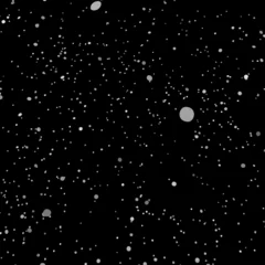 Foto auf Alu-Dibond Sneeuw of sterren © emieldelange