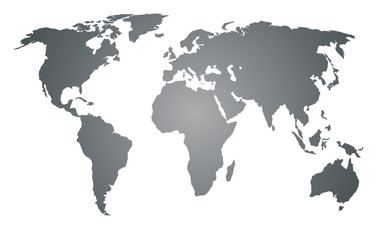 Plakat World map
