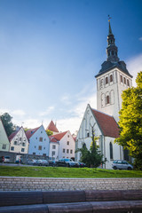 Street of Tallinn Estonia