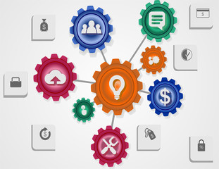 circles with uneven edge and subject