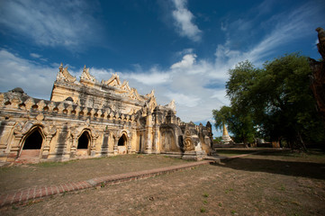 Fototapeta na wymiar Maha Aung Mye Bon Zan Monastery.