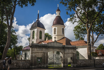 Obraz premium Street in Kuressaare (Saaremaa island, Estonia, Europe)