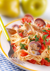 vermicelli con le vongole alla napoletana