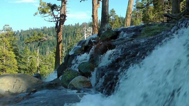 Eagle Falls Lake Tahoe Wasserfall waterfall USA