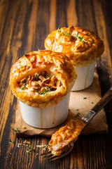 Mushroom Pot Pie