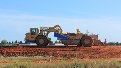 sur le chantier