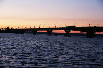 Bridge in night time